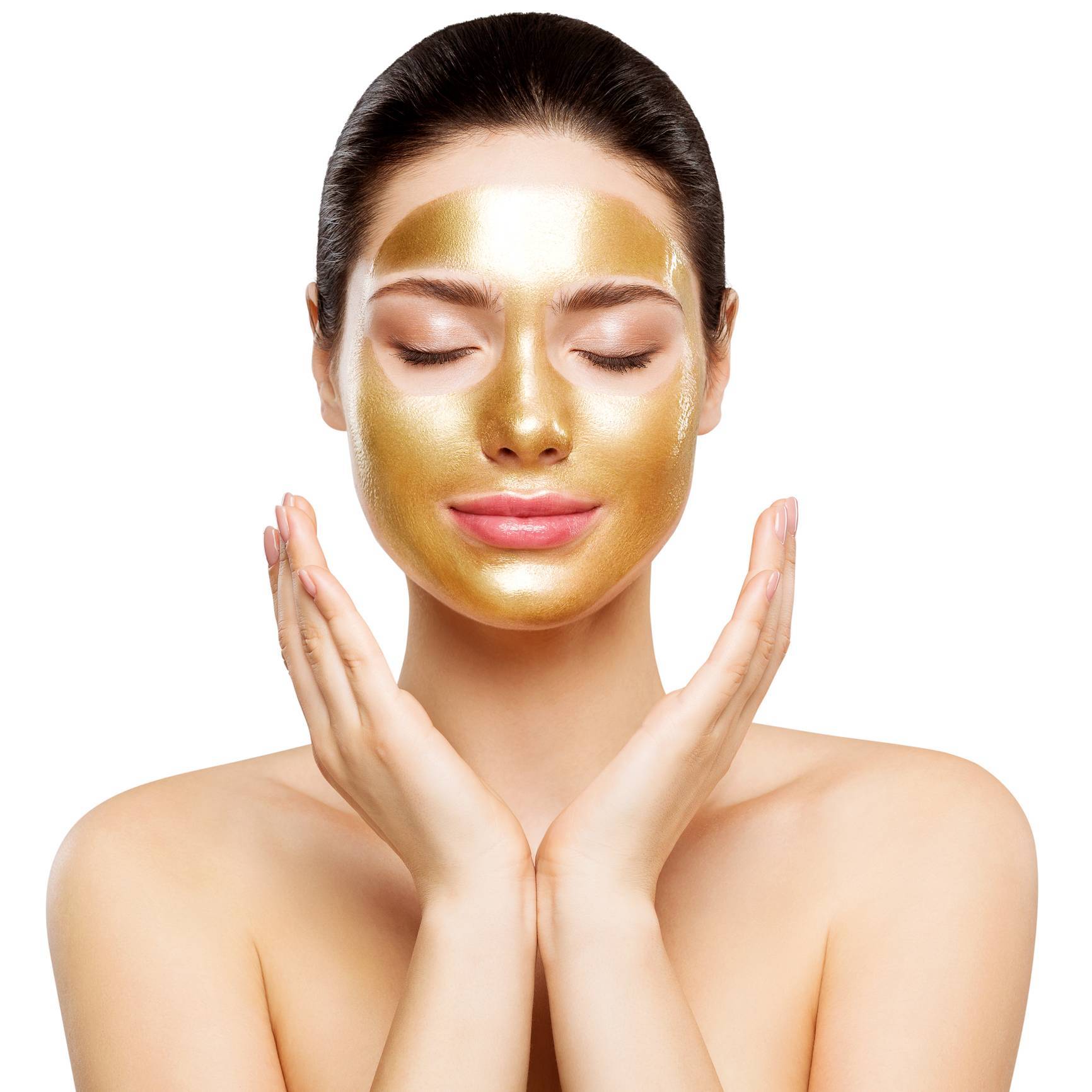 masque de beauté en or cosmétique